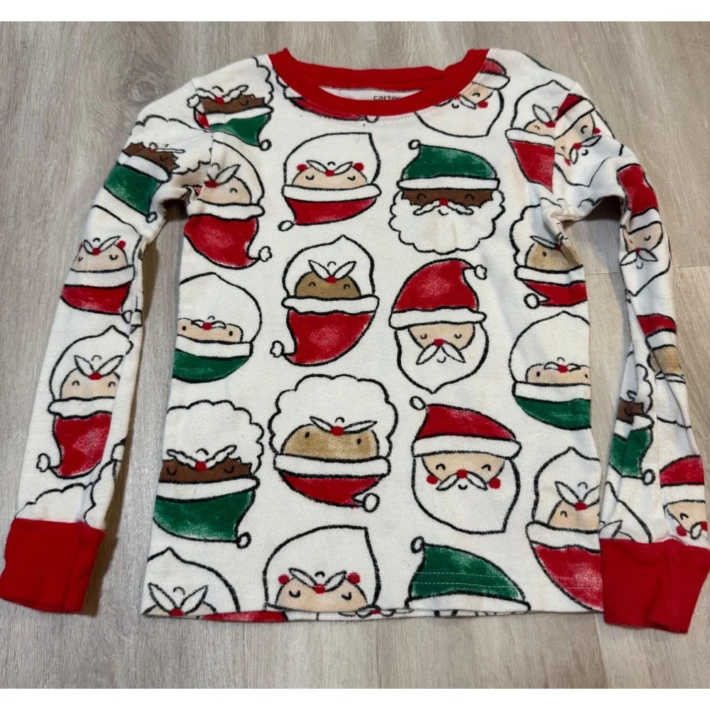 Carters LC Lauren Conrad Disney Pajamas Kids 4-5T Multi Good Christmas Toy Story